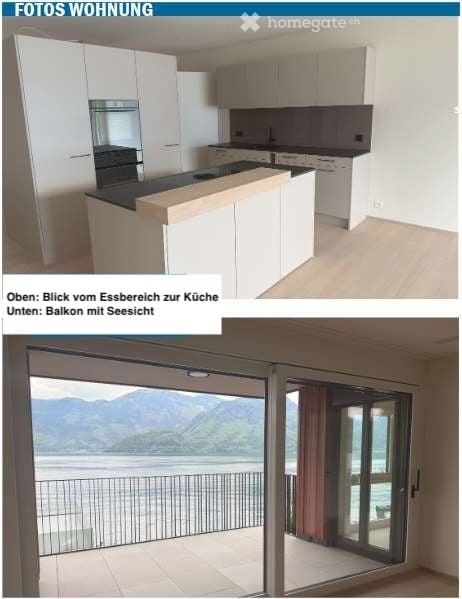 Erstbezug _ Moderne 3.5-Zimmer-Wohnung mit traumhaftem Seepanorama in Beckenried 3