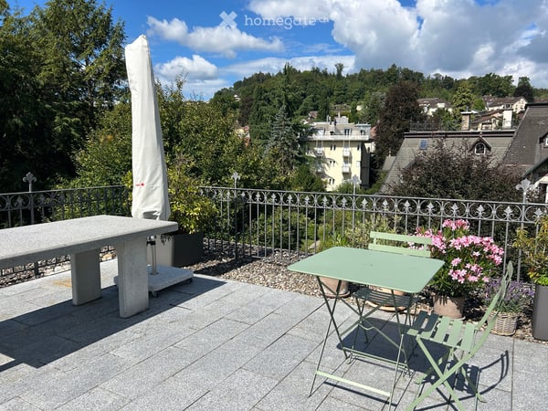 Exklusive 2.5-Zimmer-Dachwohnung mit 30 m² Dachterrasse und Bergsicht in Luzern 3