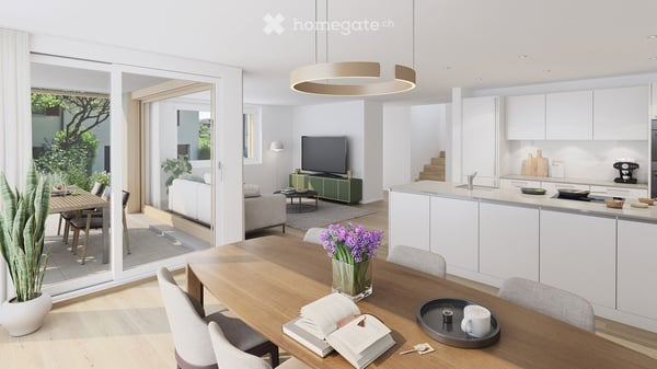 2 DEFH, 5.5-Zimmer-Doppeleinfamilienhäuser - Bogenstrasse 1 Sarmenstorf 3