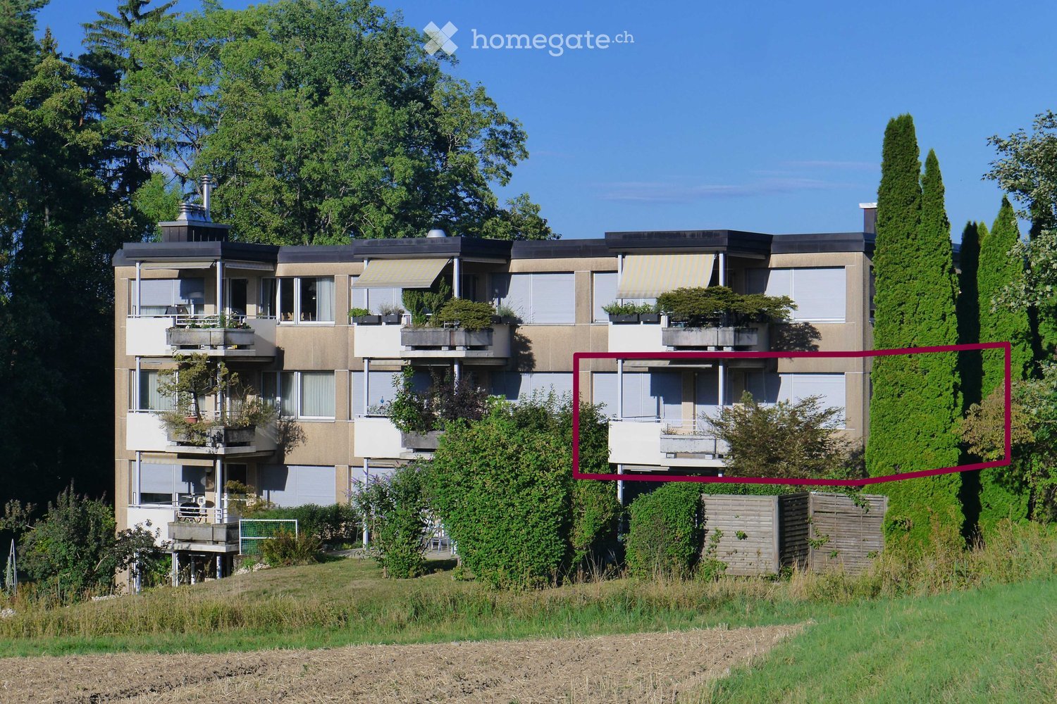 Immobilie in Pfaffhausen - Helle 4½-Zr. Wohnung mit Aussicht, Garage und Hallenbad - Bild 5