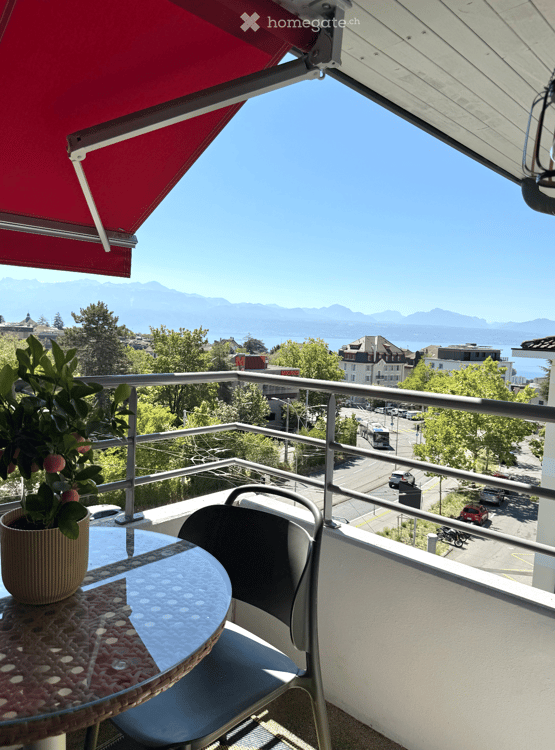 Appartement 3.5 pièces lumineux avec balcon et vue panoramique à Lausanne 1