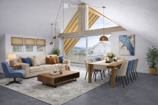 „Exklusive Neubau-Attika mit Hausgefühl – 3 Terrassen (70 m²) & Alpen-/Rebblick“ 12