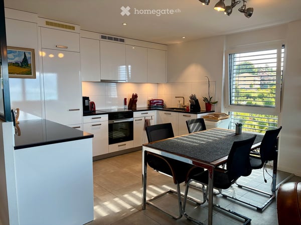 Reprise de bail - 2.5 pièces neuf 65.9m2 + terrasse 18.4m2 + cave + Place de parc, VUE LAC 4