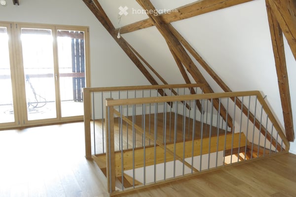 Moderne 2.5-Zimmer-Neubau-Loft-Wohnung mit Balkon und schöner Aussicht ins Grüne in Nänikon, Uster 10