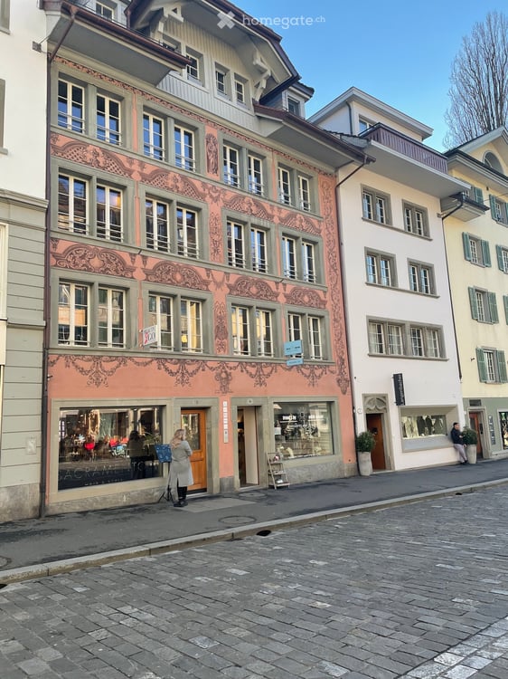 Charmante 3.5-Zimmer-Wohnung am Mühlenplatz in Luzern