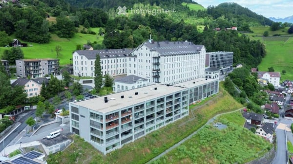 Moderne 2.5-Zimmer-Neubauwohnung mit Bergblick in Mels