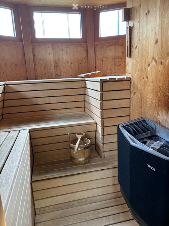 Moderne 2.5-Zimmer-Neubauwohnung mit Bergblick, Sauna & Naturpool in Mels 11