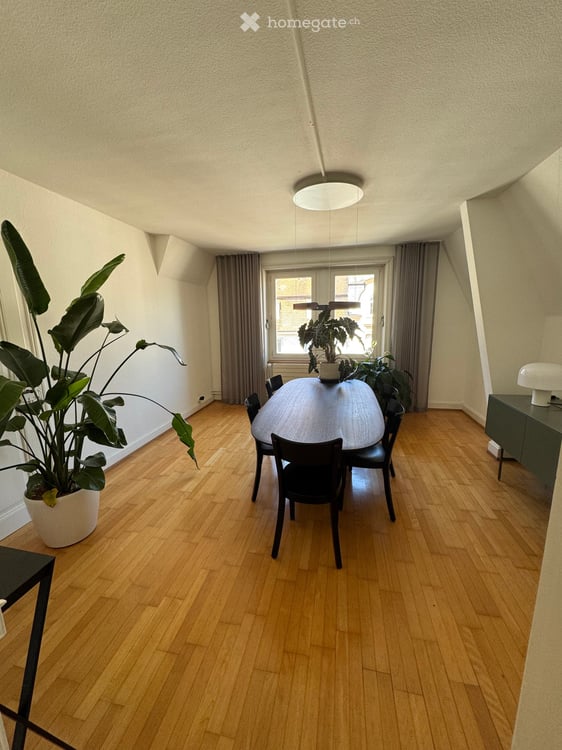 Charmante 4-Zimmer- Maisonette-Dachwohung mit Balkon in Basel 4
