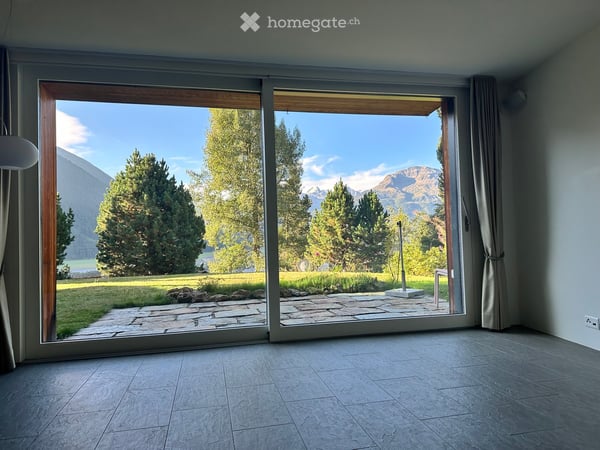 Charmante 3.5-Zimmer-Maisonetten-Erstwohnung in Samedan -ruhig gelegen mit schönem Gartensitzplatz 3