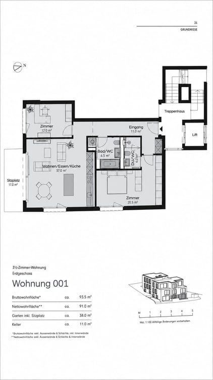 Moderne 3.5-Zimmer-Neubauwohnung in Stäfa 11