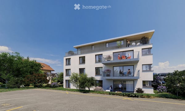 Appartement neuf de 4.5 pièces avec grand balcon à Colombier NE 4