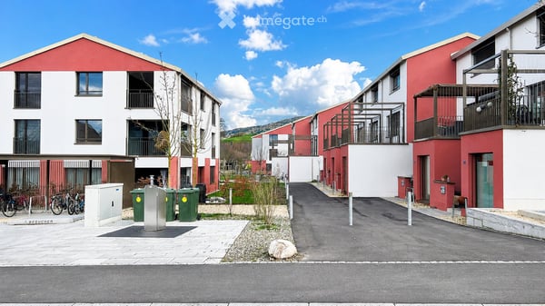 Modern 4.5-Room Apartment with Panoramic Countryside Views, Loggia & EV Parking 13