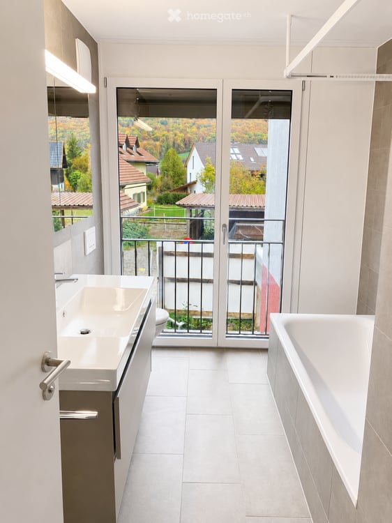 Modern 4.5-Room Apartment with Panoramic Countryside Views, Loggia & EV Parking 9