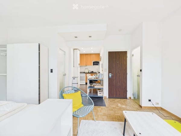Appartement 2 pièces lumineux à louer – Chemin de Montelly, Lausanne 2