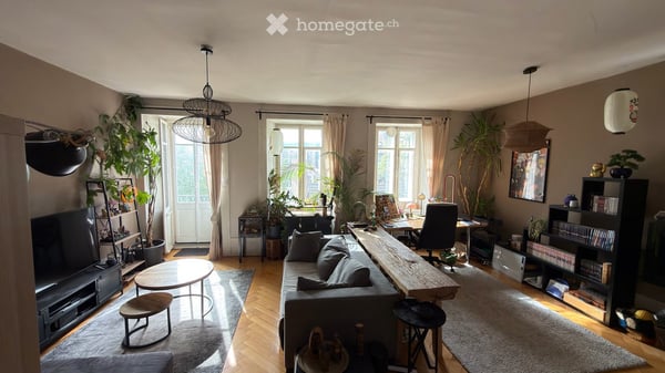 🏡 Grand appartement 4,5 pièces – env. 120 m² – balcon – La Chaux-de-Fonds 1