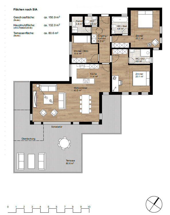 Exklusive Penthouse-Terrassenwohnung mit einmaliger See- & Bergsicht 31