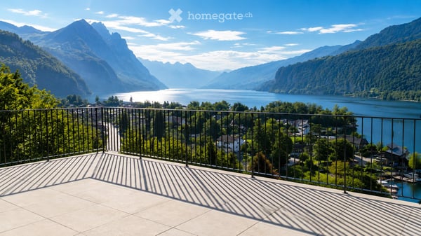Exklusive Penthouse-Terrassenwohnung mit einmaliger See- & Bergsicht 1