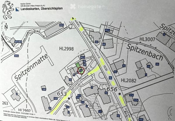 7-Zimmer-Reihen - Einfamilienhaus - Hirzel – Altbau mit viel Potenzial 3