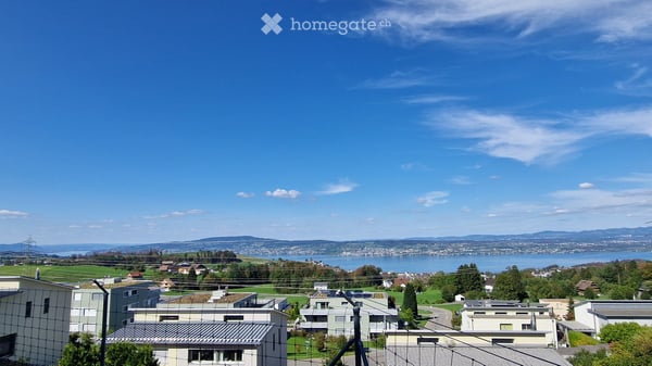 3.5 Zimmer-Terrassenwohnung mit Seesicht und Privatsphäre 1