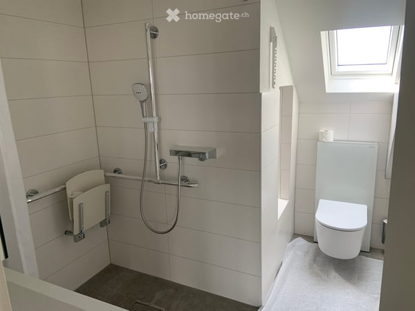 Wärme-isolierte 3.5-Zimmer-Dachwohnung mit Aussicht im grünen Neubadquartier 7