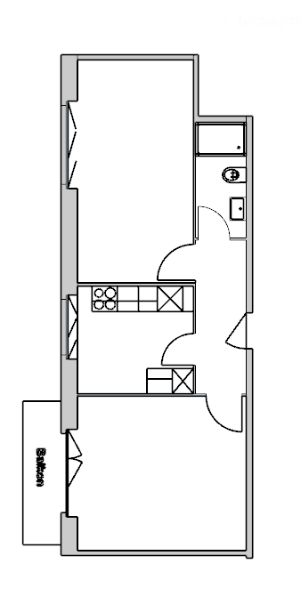 Moderne 2-Zimmer-Wohnung in ruhiger Lage beim Tellplatz – Nähe Bahnhof SBB 8