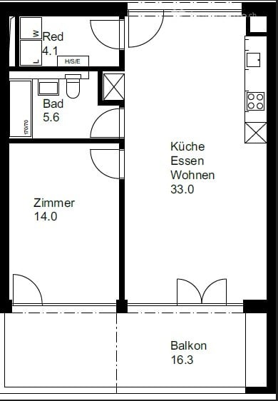 Wohnen  auf dem Flüehügel 14