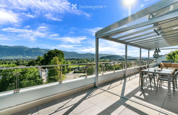Exklusive 5.5-Zimmer-Terrassenwohnung mit Panorama-Aussicht & Jacuzzi in Uznach 11