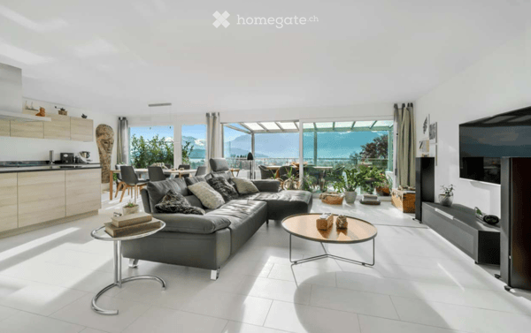 Exklusive 5.5-Zimmer-Terrassenwohnung mit Panorama-Aussicht & Jacuzzi in Uznach 3