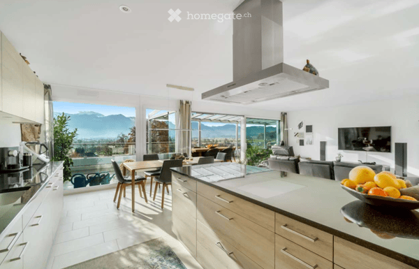 Exklusive 5.5-Zimmer-Terrassenwohnung mit Panorama-Aussicht & Jacuzzi in Uznach 4