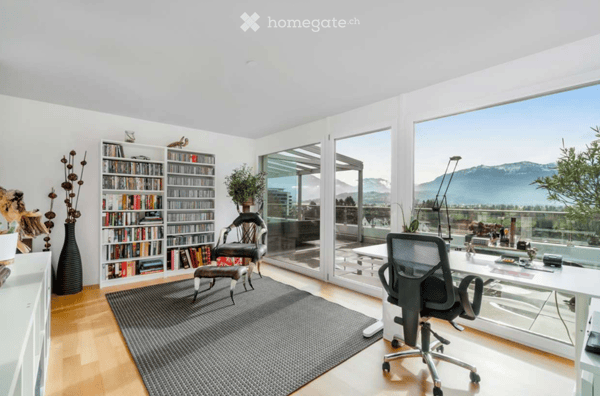 Exklusive 5.5-Zimmer-Terrassenwohnung mit Panorama-Aussicht & Jacuzzi in Uznach 8