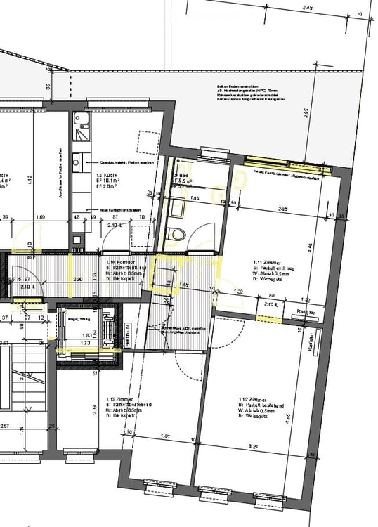 Ruhig und zentral wohnen – charmante 3.5-Zimmer-Wohnung mit grossem Balkon 13