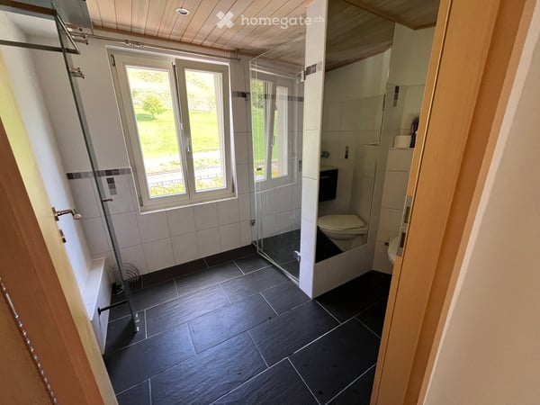 1 Charmante 3.5-Zimmer-Dachwohnung im Altbau mit herrlicher Sicht ins Grüne in Fischenthal 8