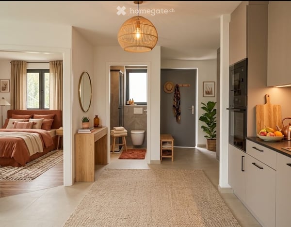 APPARTEMENT 4.5 NEUF, 135 m2, 2 grands balcons, vue imprenable, ascenseur privé, ARDON. 6