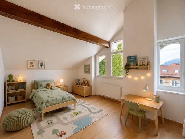 🏡 Magnifique 4 pièces de 100 m² à Chexbres – Vue lac & montagnes 4