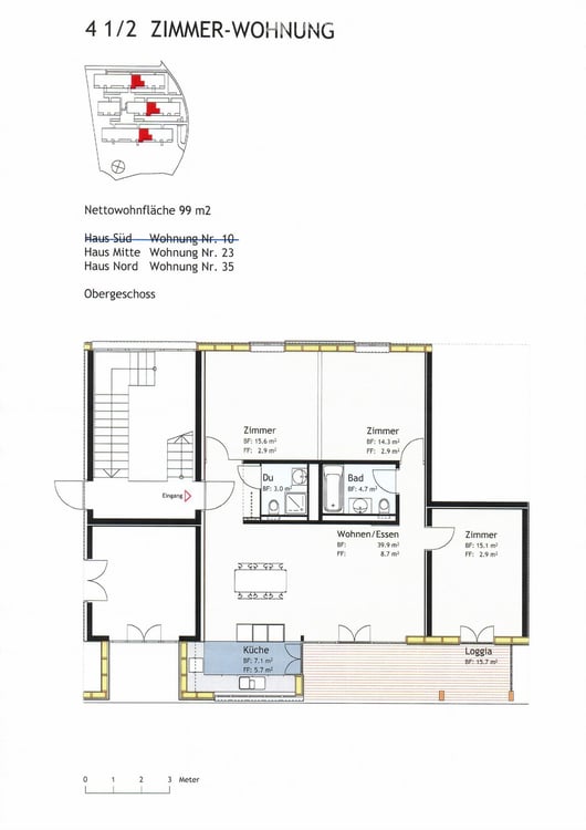Wow! 40 m² Wohn-/Essbereich / 11 m² Chill-out-Talsicht-Loggia 8