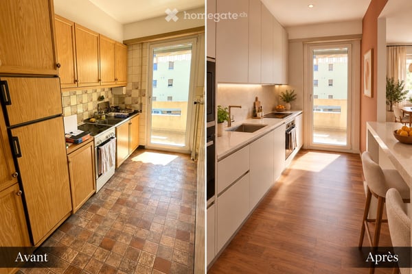 Lumineux 3,5 pièces avec 2 balcons et garage – Echallens 18