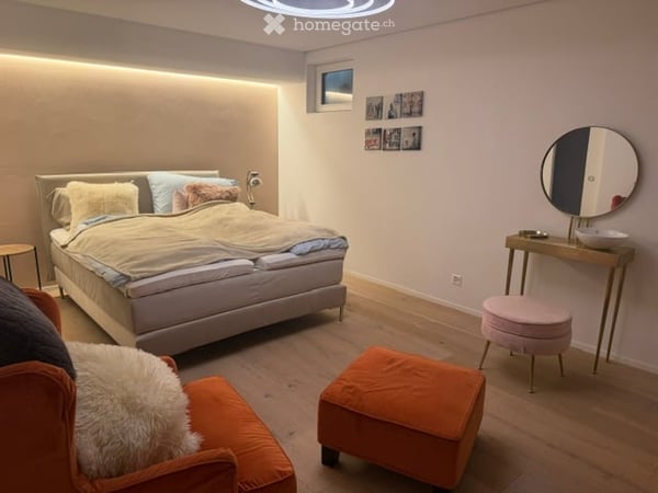 Modernes möbliertes Studio im 1.UG mit Oberlicht – Neubau in Zürich-Albisrieden mit Hausmitbenutzung 5