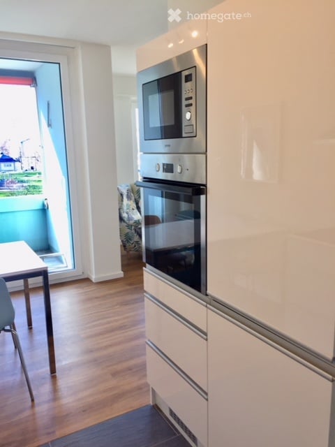 3.5 Z. Wohnung möbl. mit Balkon am Park / 3.5 room furnished apartment incl. balcony facing the park 10