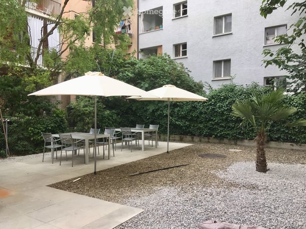 3.5 Z. Wohnung möbl. mit Balkon am Park / 3.5 room furnished apartment incl. balcony facing the park 14