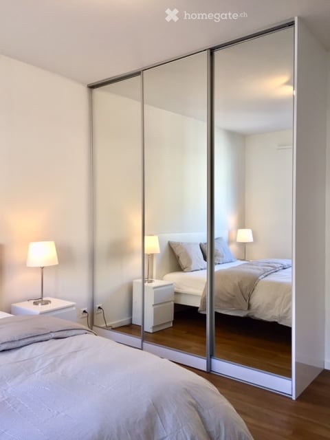 3.5 Z. Wohnung möbl. mit Balkon am Park / 3.5 room furnished apartment incl. balcony facing the park 8