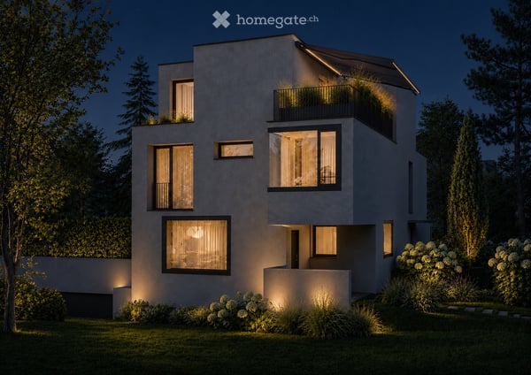 5-Zimmer-Neubau am Golfplatz Zumikon · Tiefster Steuerfuss im Kanton (71%) · keine StWEG 12