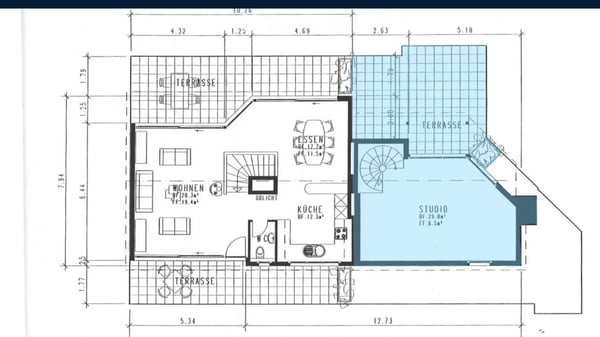 Grosszügige 5-Zimmer-Maisonette-Wohnung in Gebenstorf 2