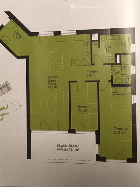 Luxuriöse, helle Wohnung im steuergünstigen Lufingen 10