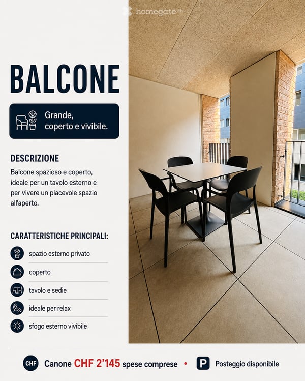 Appartamento moderno e arredato di 2.5 locali a Lugano – Disponibile subito 6