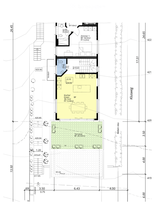 Exklusive 4.5 bis 5-Zimmer-Maisonettewohnung in einem 2-Fam. Haus mit einmaliger See- und Bergsicht 12