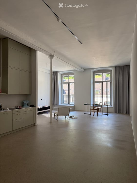 Modernes 1.5-Zimmer-Loft im Neubau in Mels