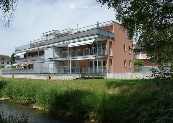 Wohnen direkt an der Bünz - top Lage / grosse Terrasse 66.95 m2