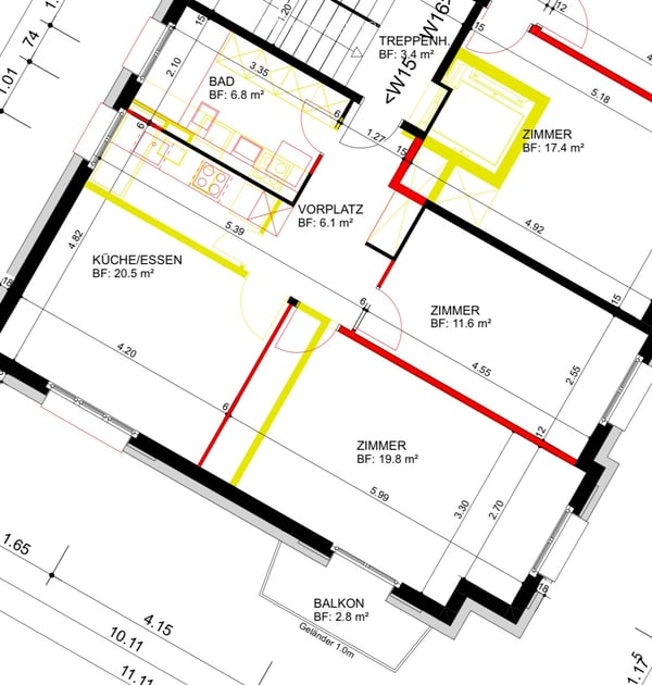 Moderne 3.5-Zimmer-Dachgeschosswohnung in Dietikon
