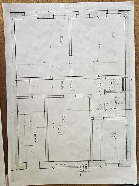 Stilvolle 4-Zimmer-Geschäftsräume im Parterre beim Breitenrainplatz 11