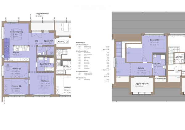 Vollholz 5.5 Zimmer Maisonettewohnung, Neubau in ruhiger Lage – Lutzenberg AR 2